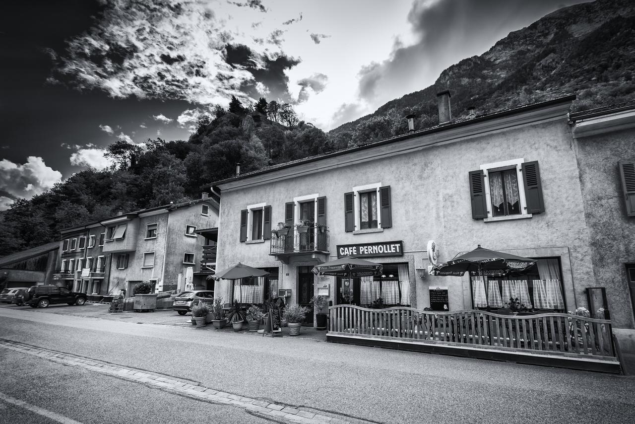 B&B Restaurant Le Pernollet Evionnaz Zewnętrze zdjęcie