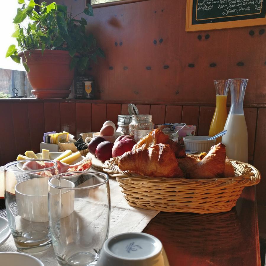 B&B Restaurant Le Pernollet Evionnaz Zewnętrze zdjęcie
